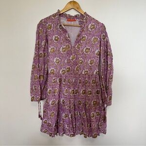 Oliphant Long Sleeve Minj Yoke Dress Size XS